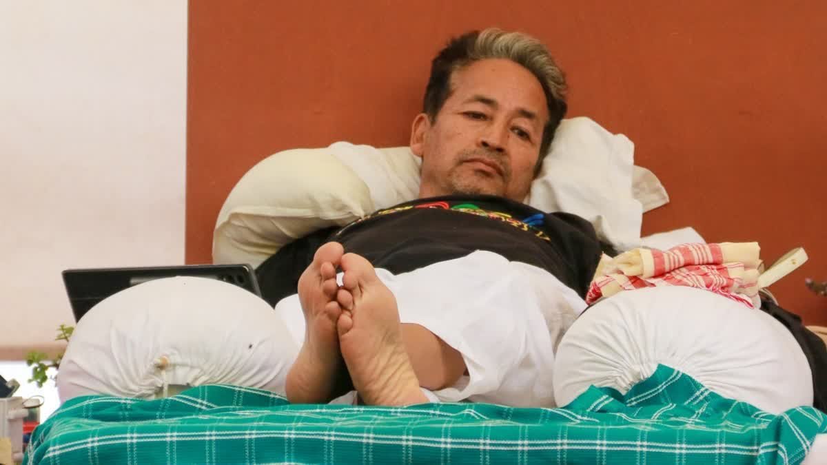 Union Ministers J.P. Nadda and Jitendra Singh Visit Sonam Wangchuk at Medanta Hospital Amid Ongoing Indefinite Hunger Strike