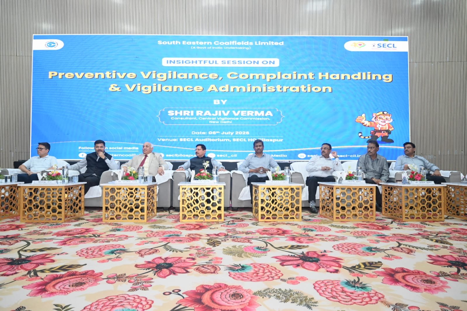 SECL Strengthens Corporate Transparency Through Preventive Vigilance Session in Bilaspur