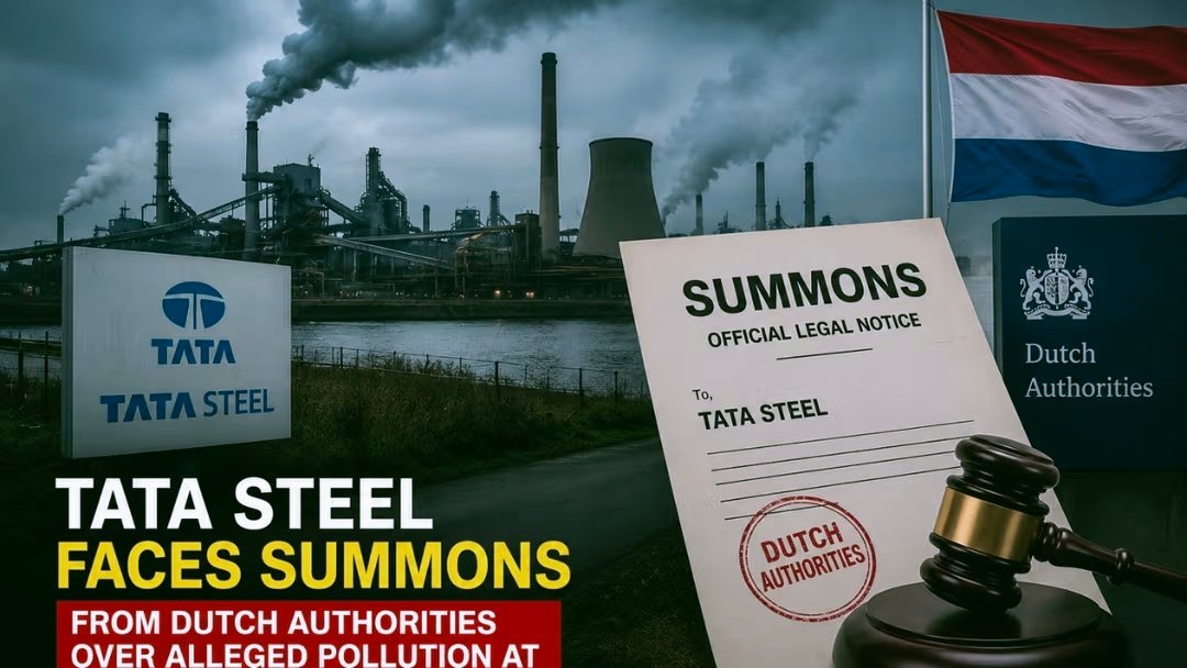 Tata Steel’s Dutch Subsidiary Summoned Over Alleged Pollution at IJmuiden Plant, Company Plans Strong Legal Defense