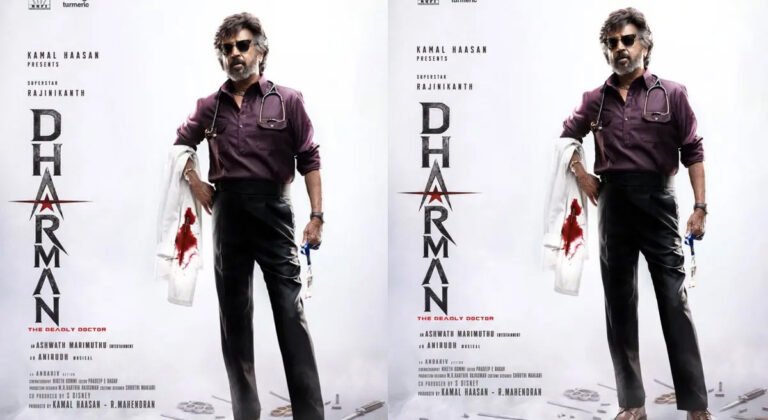 Rajinikanth Begins Filming ‘Dharman – The Deadly Doctor’; New Poster Ignites Excitement Among Fans