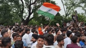 ‘Save Bhilai’ Movement: Congress Protests Against House Lease and Retention Notices